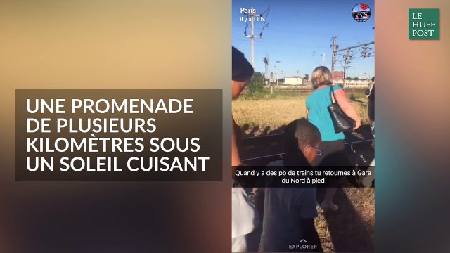 La pagaille de la Gare du Nord à Paris vue des réseaux sociaux