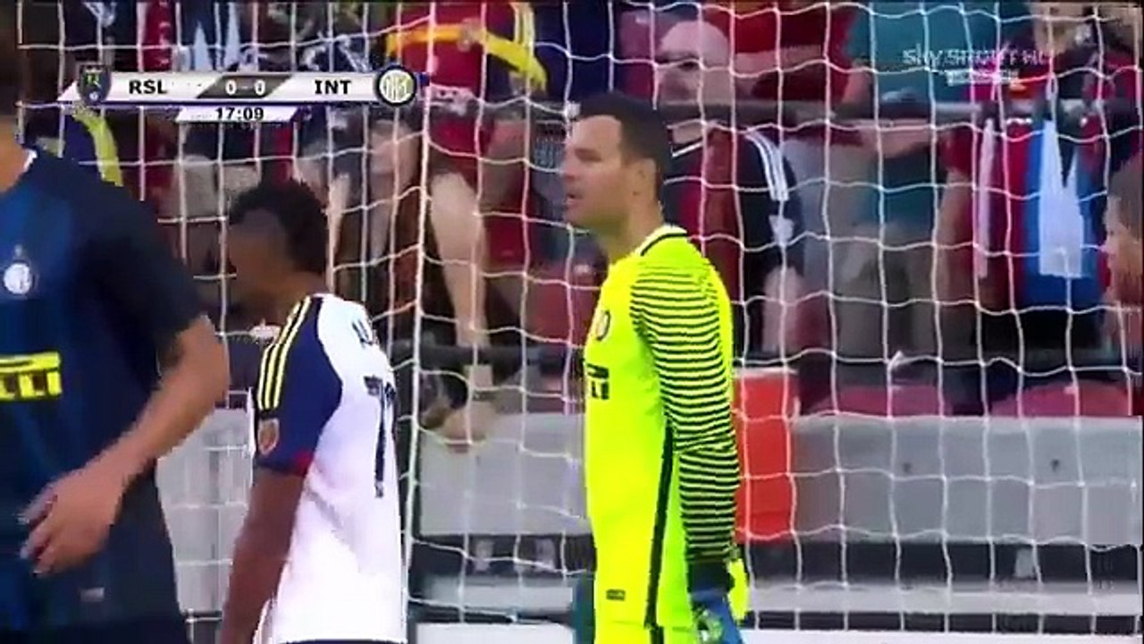 Real Salt Lake vs Inter Milan 1-2 Highlights Friendly Match - July 19, 2016