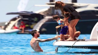 Lionel Messi Family Holiday in Ibiza