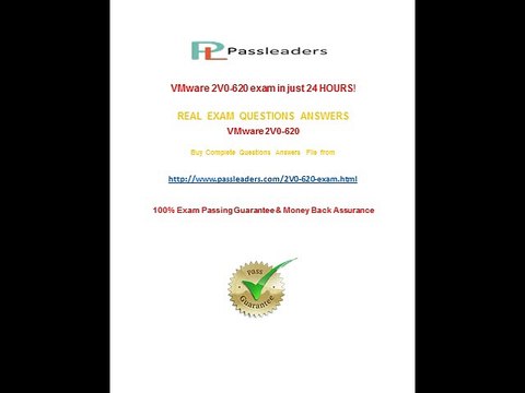 Passleader 2V0-620 PracticeQuestions