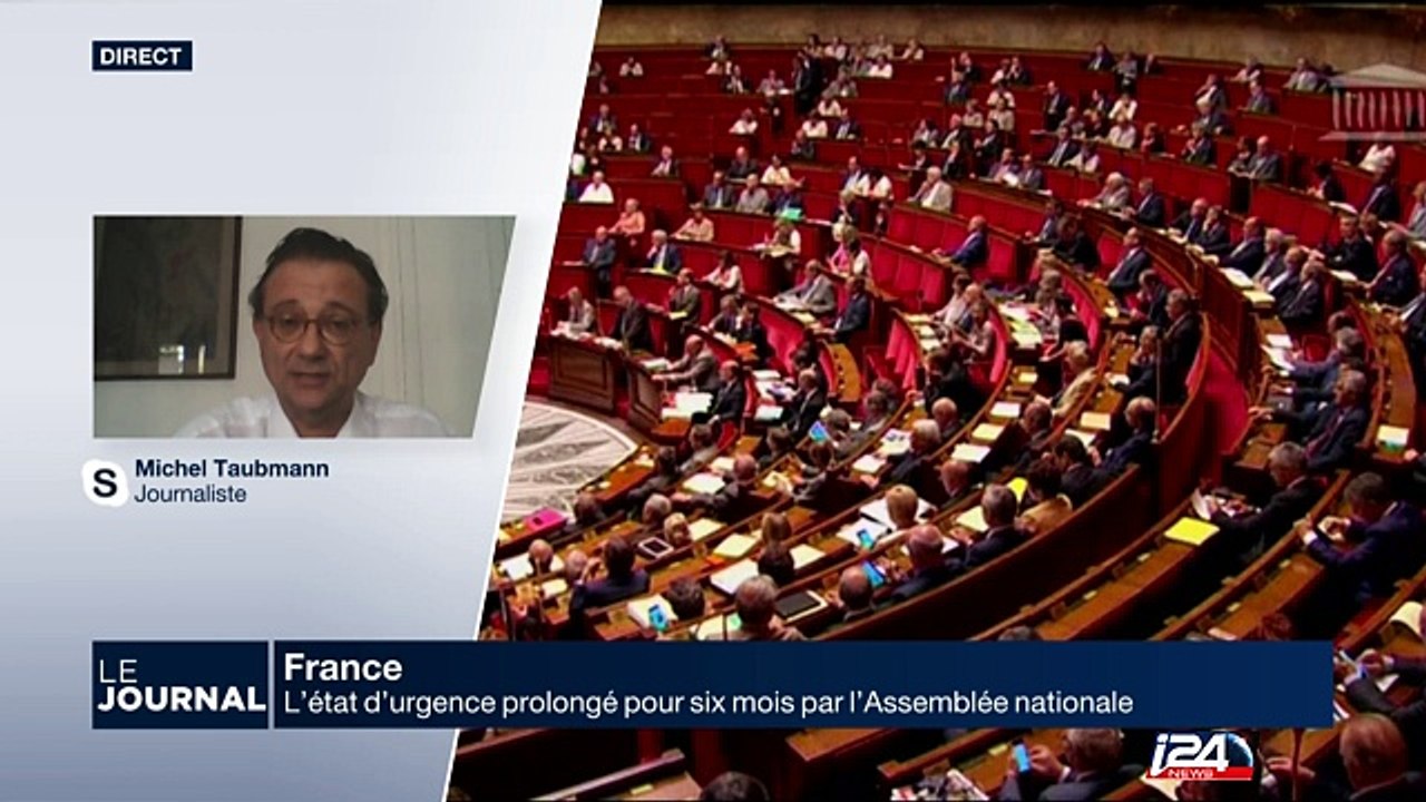 L'Assemblée Nationale prolonge l'état d'urgence pour 6 mois en France