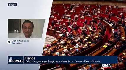 L'Assemblée Nationale prolonge l'état d'urgence pour 6 mois en France