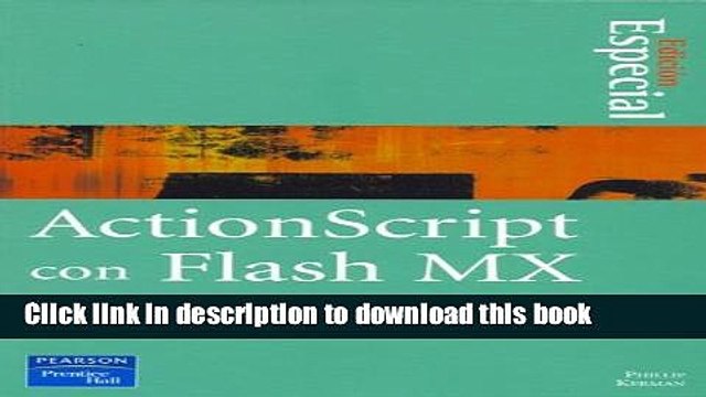 Read ActionScript Con Flash MX - Edicion Especial (Spanish Edition) Ebook Free