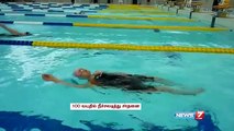 A 101 ans, Mieko Nagaoka continue de nager trois fois par semaine !