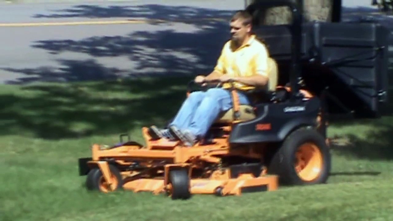 Scag Cheetah 61" with Protero PV 18 Lawn Leaf Vacuum & Grass Catcher