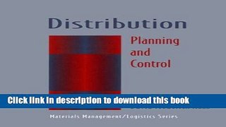 Read Distribution: Planning and Control Ebook Free