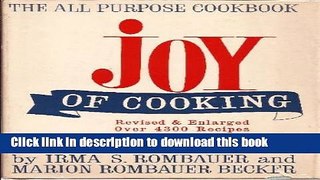 Read Books Joy of Cooking ebook textbooks
