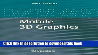 Read Mobile 3D Graphics  Ebook Free