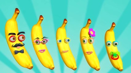 Binkie TV - Bananas Family - Funny Song For Kids - Finger Family Nursery Rhymes