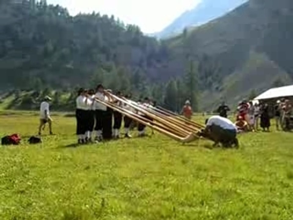 Queyras 2007 concert Prapremier corps des Alpes