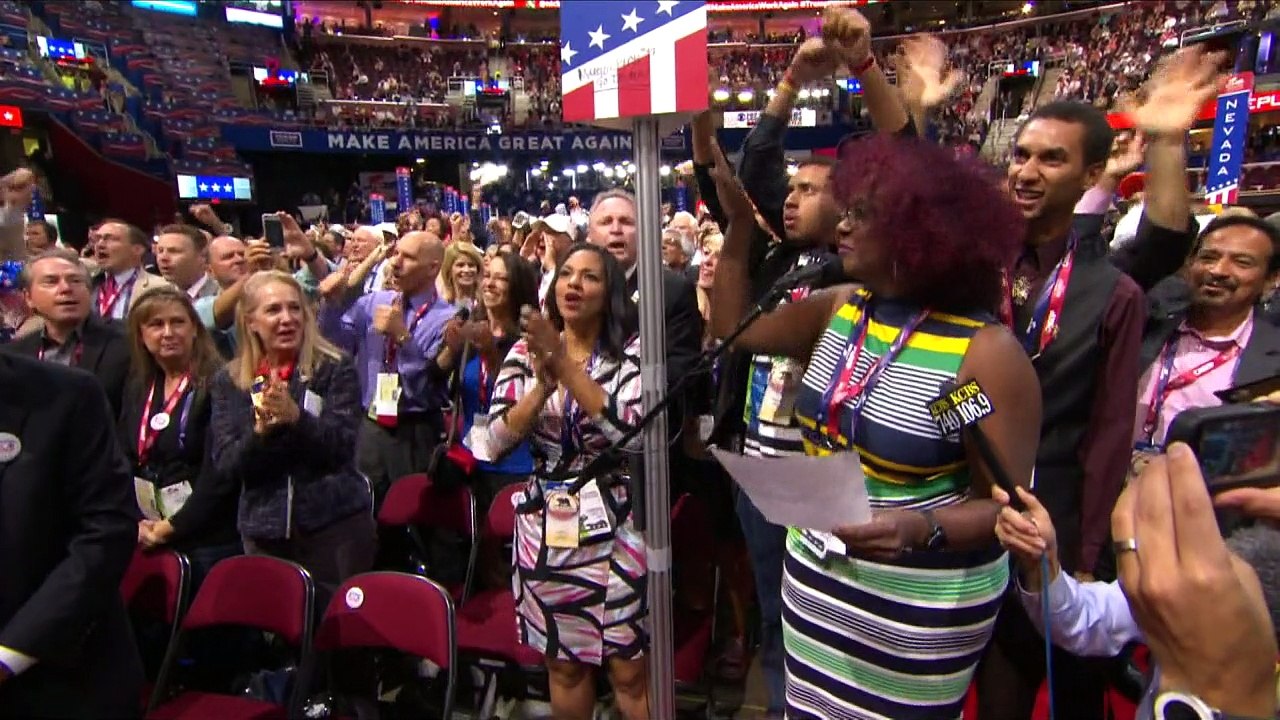 Donald Trump officiellement désigné candidat du Parti républicain pour la présidentielle américaine