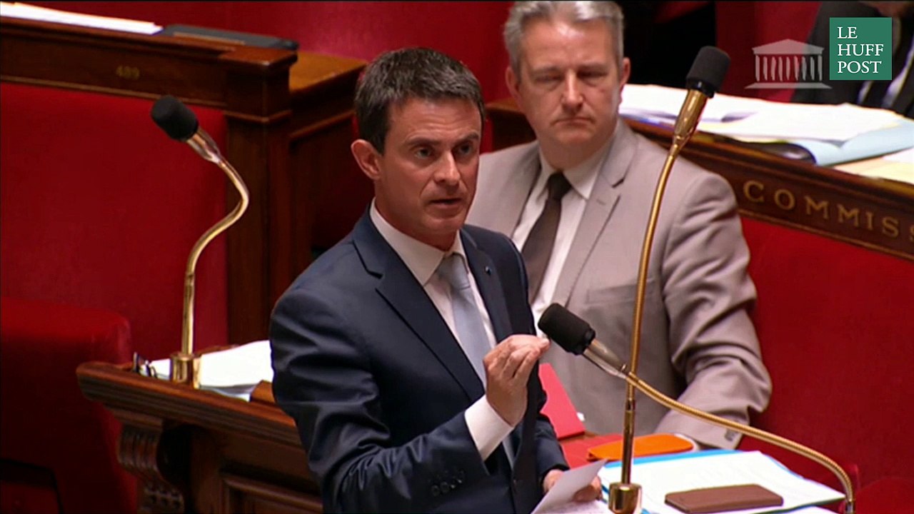 Échange tendu entre Manuel Valls et Laurent Wauquiez à l'Assemblée Nationale