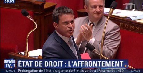 Etat d’urgence : Manuel Valls se clashe violemment avec Laurent Wauquiez (vidéo)