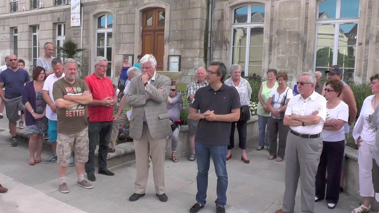 Chambly rassemblement après l'attentat de Nice