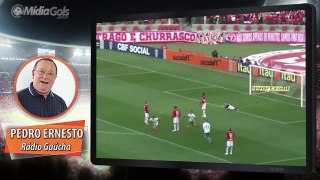 Internacional 0 x 1 Palmeiras - narração - Pedro Ernesto vs Marcelo Gomes - Brasileirão 2016