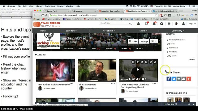 Advice for Networking Chats - How to network for a job teaching abroad