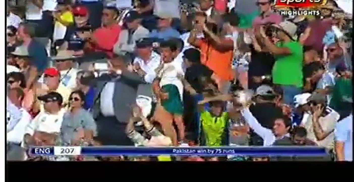 Moment when Pak won the match - Pak vs Eng lords tests highlights