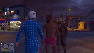 GTA 5 Online Funny Moments 26 - First Person Glitch, Sticky Bomb Fun, and Basically's Dad!
