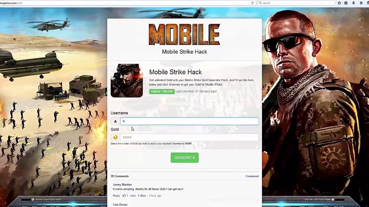 Mobile Strike Hack Android & iOS download