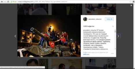 İnguşetya Lideri: Rus Uçağı Erdoğan'ın Bilgisi Olmadan Vuruldu