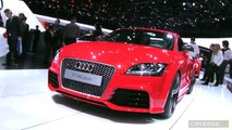 En direct du salon de Genève 2012 - La vidéo de l'Audi TT RS 