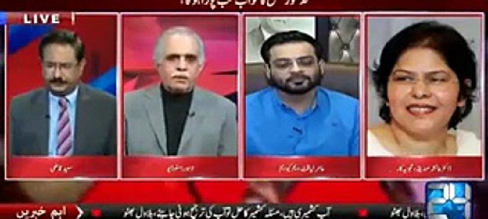 Yeh Aamir Liaqat wohi hai na jo Musharaf ki Cabinet mein thay ? Gen (R) Ghulam Mustafa's befitting reply to Dr Aamir's c