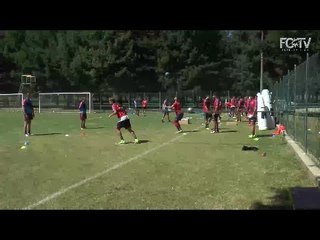 #Ritiro2016: Seduta mattutina a Moccone, nel pomeriggio si replica