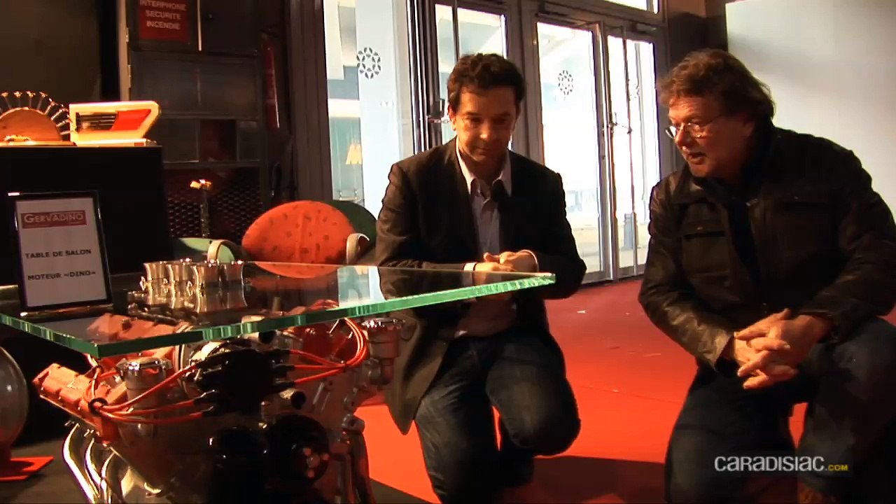 Rétromobile 2012 - Le plus grand moteur du monde