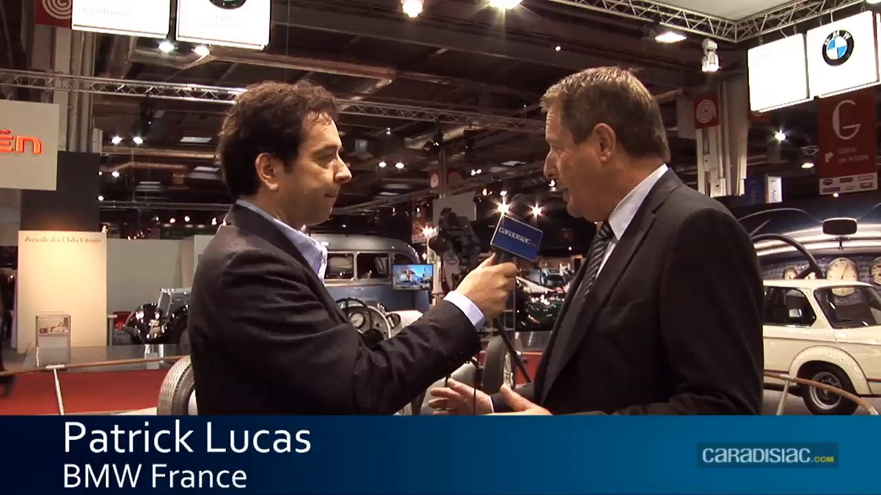 rétromobile 2012 - ITW Patrick Lucas BMW