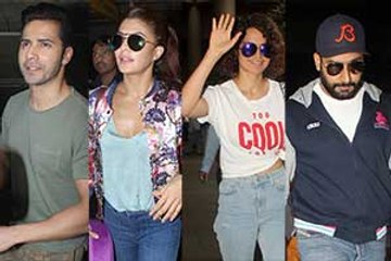 Check out which Bollywood stars spotted at the Mumbai airport