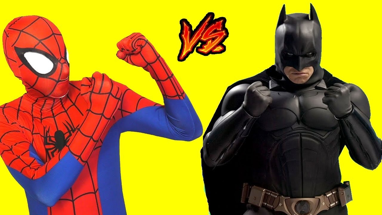 Frozen Elsa trample on Joker Spiderman vs Batman Fight! Superhero Battle in Real Life