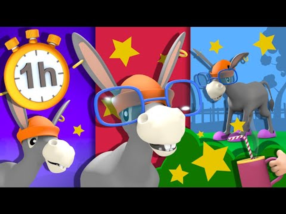 Mon Âne - 1h de Comptines et Chansons pour Bébés - Vidéo