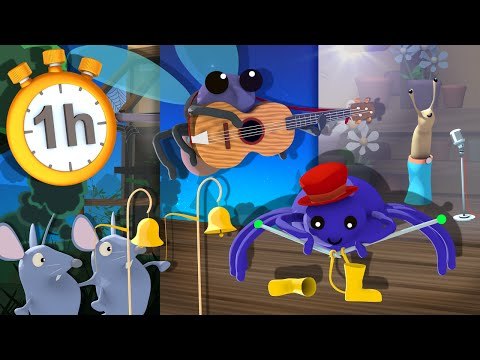 Sur le Plancher une Araignée - Chansons pour Bébés avec Paroles