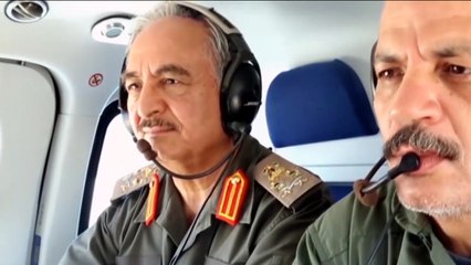 مقتل فرنسييْن في إسقاط مروحية لحفتر ببنغازي