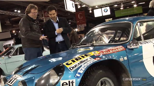 Rétromobile 2012 comme si vous y étiez : le stand Alpine