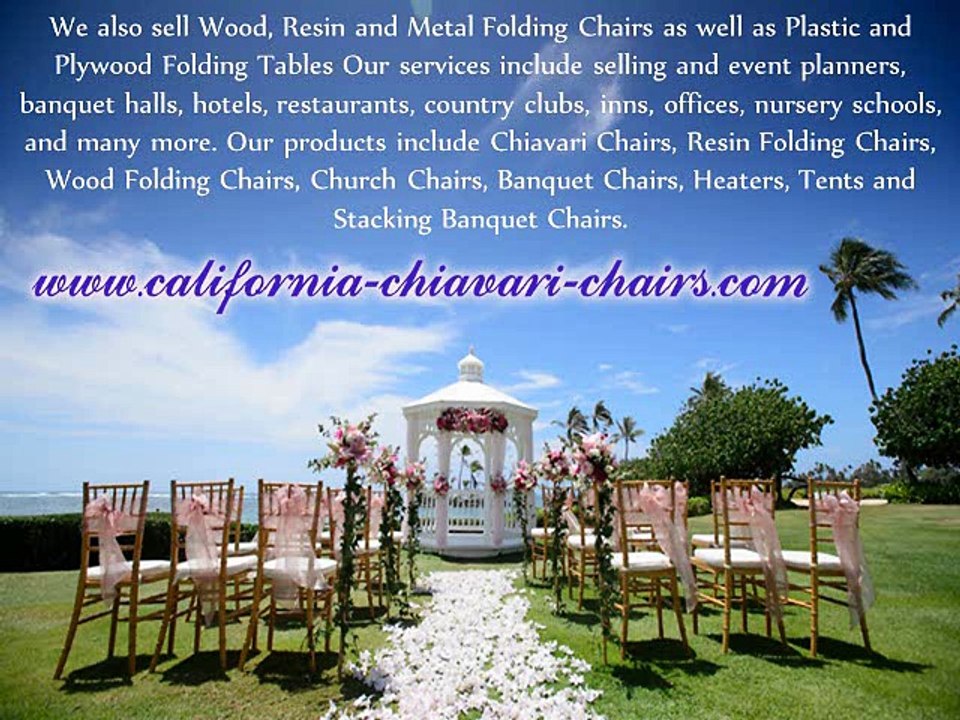 Cheap Wholesale Chiavari Chairs Call for Volume Discounts