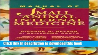 Read Book Manual of Small Animal Internal Medicine, 1e ebook textbooks
