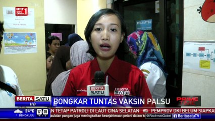 Satgas Vaksin Palsu Memeriksa RS Hosana Medica