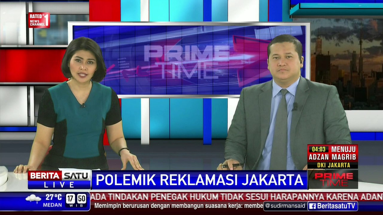 Ahok Vs Rizal Ramli Kasus Reklamasi Teluk Jakarta