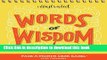 Read Illustrated Words of Wisdom Page-A-Month Desk Easel Calendar 2016  Ebook Free