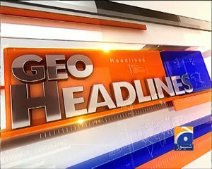 Geo News Headlines- 20 July 2016- 1600