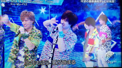 キスマイ FNS 新曲