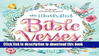 Download The Illustrated Bible Verses Wall Calendar 2016  PDF Online