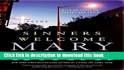 Download Sinners Welcome: Poems  Read Online