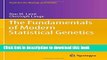 PDF The Fundamentals of Modern Statistical Genetics  EBook