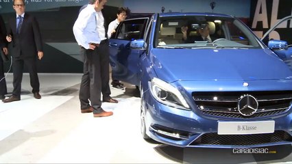 Vidéo en direct de Francfort 2011 - La Mercedes Classe B