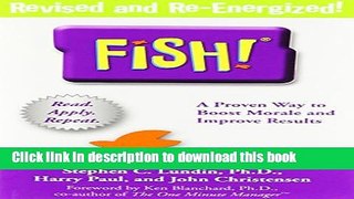 Read Books Fish: A Proven Way to Boost Morale and Improve Results E-Book Free