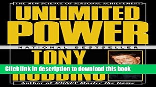 Read Books Unlimited Power : The New Science Of Personal Achievement ebook textbooks