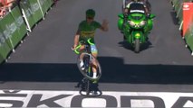 Wheeling de Peter Sagan - Étape 17 / Stage 17 (Berne / Finhaut-Emosson) - Tour de France 2016