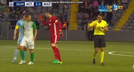 First Half time & All goals HD - Astana 1 - 1 Zalgris. 20.07.2016